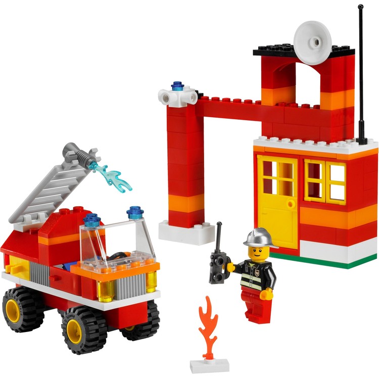 Fire Fighter Building Set