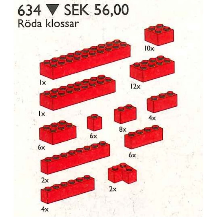 Extra Bricks in Red