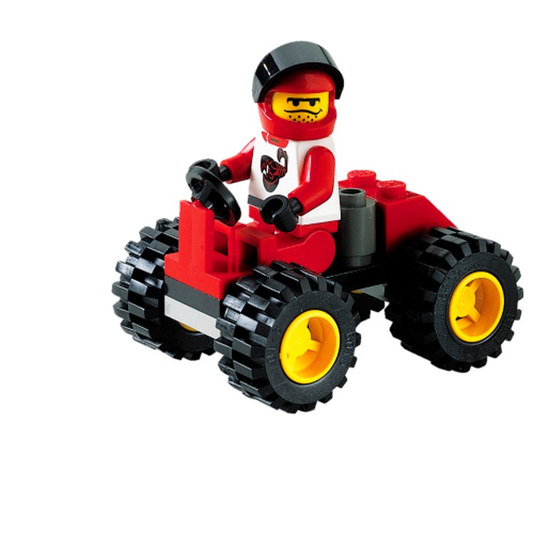 Red Four Wheel Driver