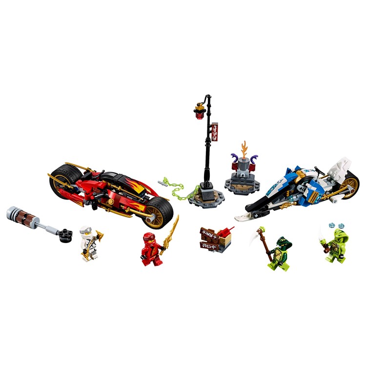 Kai's Blade Cycle & Zane's Snowmobile