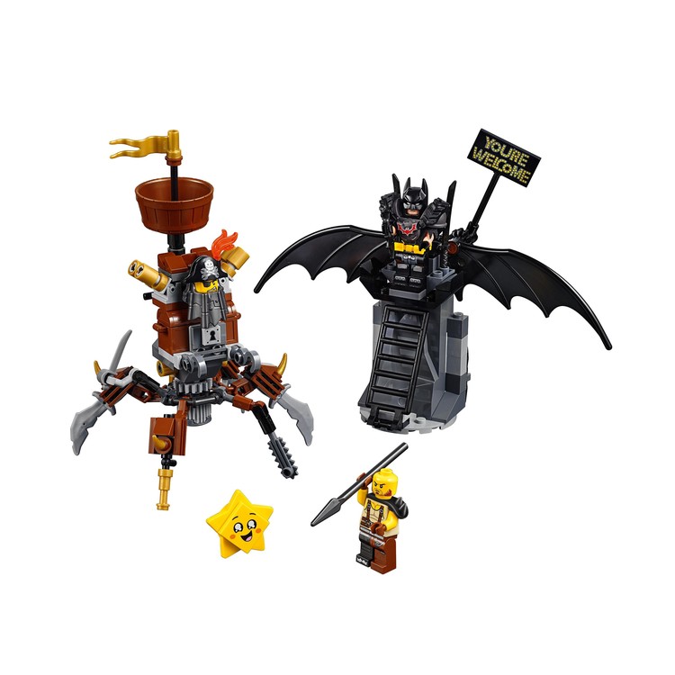 Battle-Ready Batman and MetalBeard