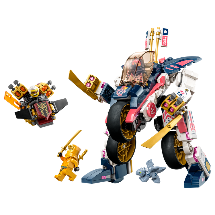 Sora's Transforming Mech Bike Racer