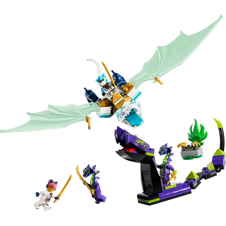 Zane's Ice Dragon Battle