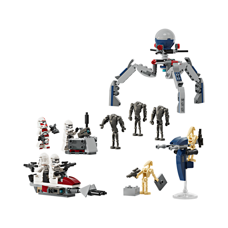 Clone Trooper & Battle Droid Battle Pack