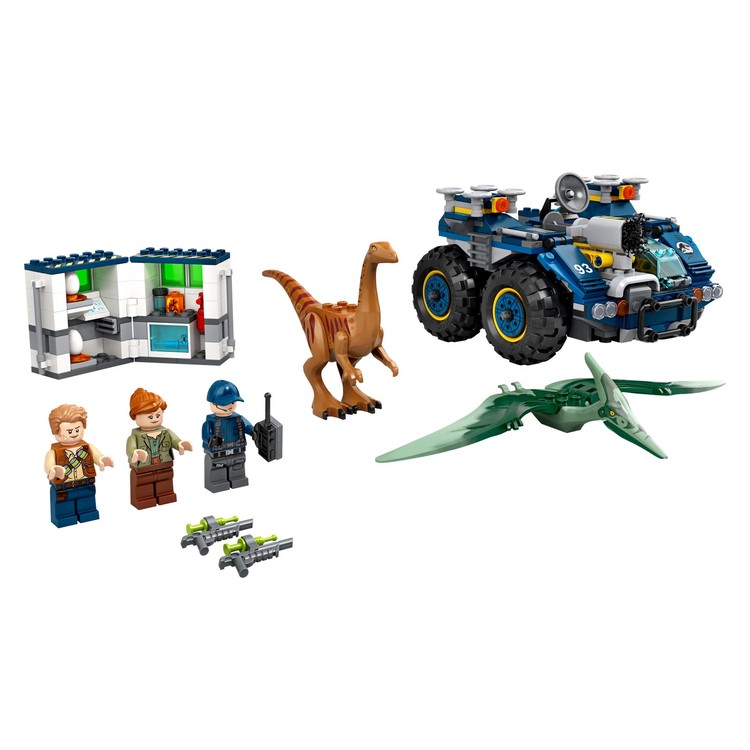 Gallimimus and Pteranodon Breakout
