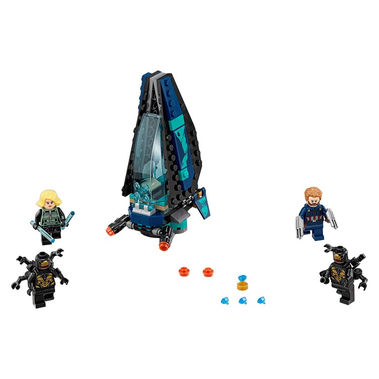 Outrider Dropship Attack