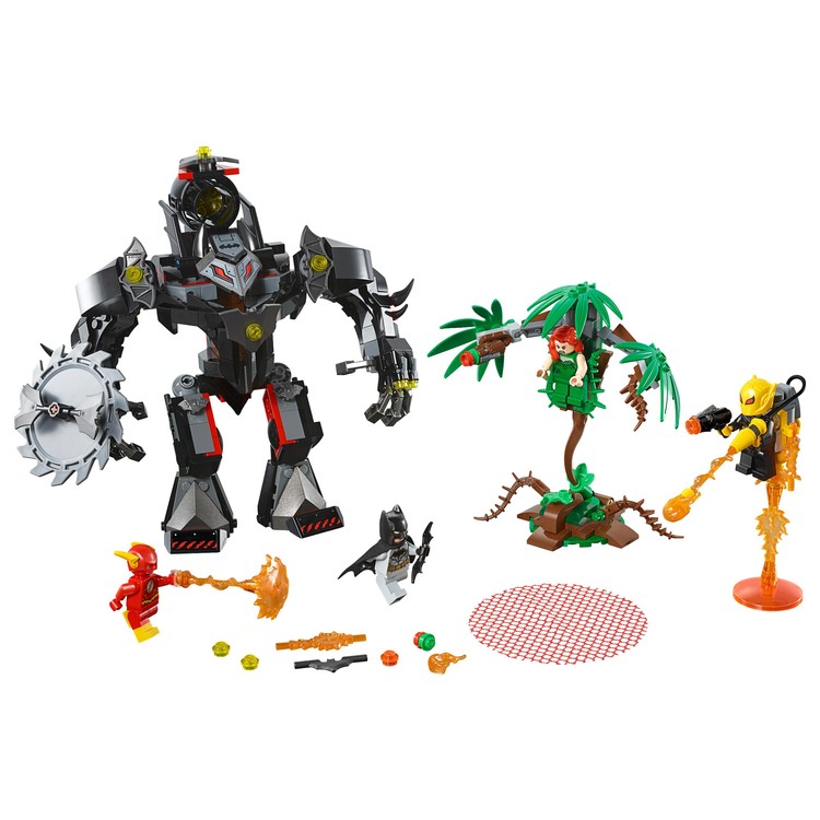 Batman Mech vs. Poison Ivy Mech