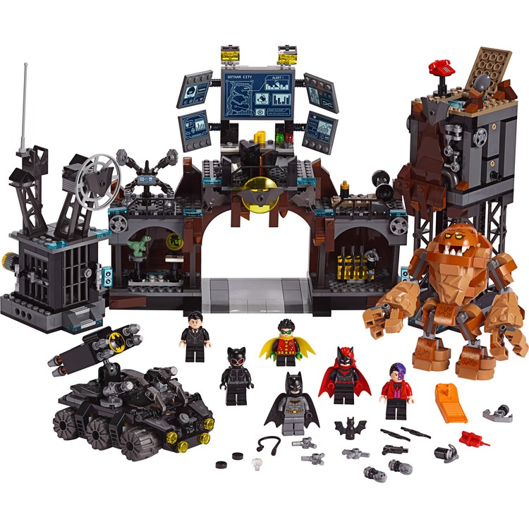 Batcave Clayface Invasion