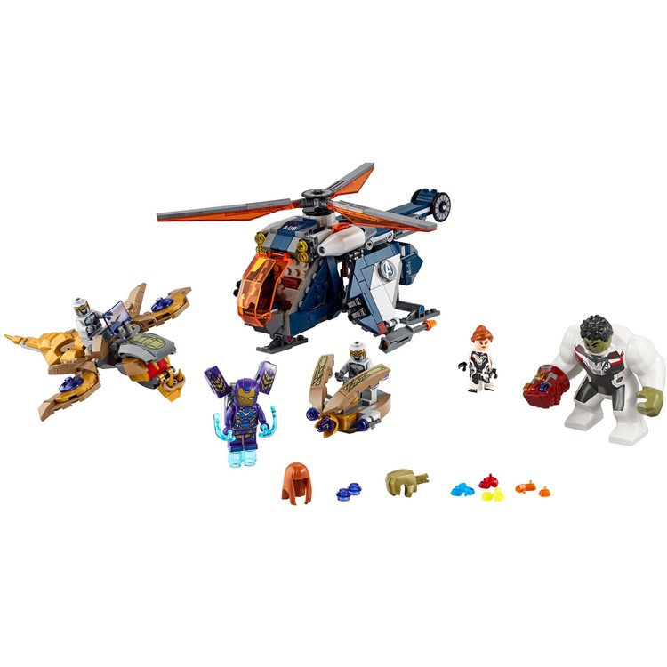 Avengers Hulk Helicopter Rescue