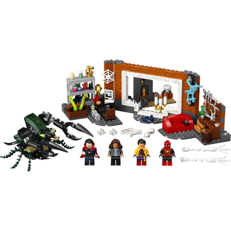 Spider-Man at the Sanctum Workshop