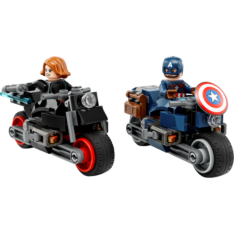 Black Widow & Captain America Motorcycles