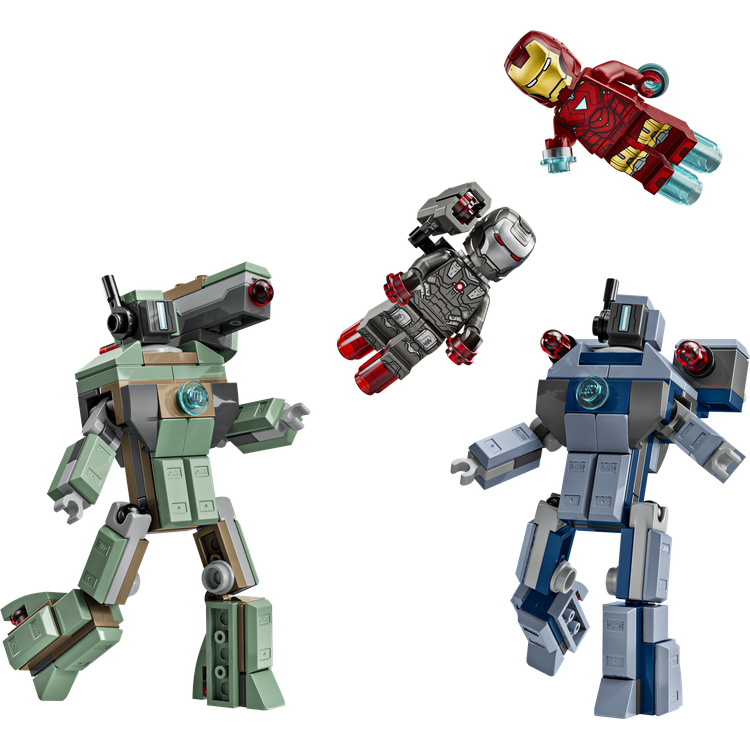 Iron Man & War Machine vs. Hammer Drones