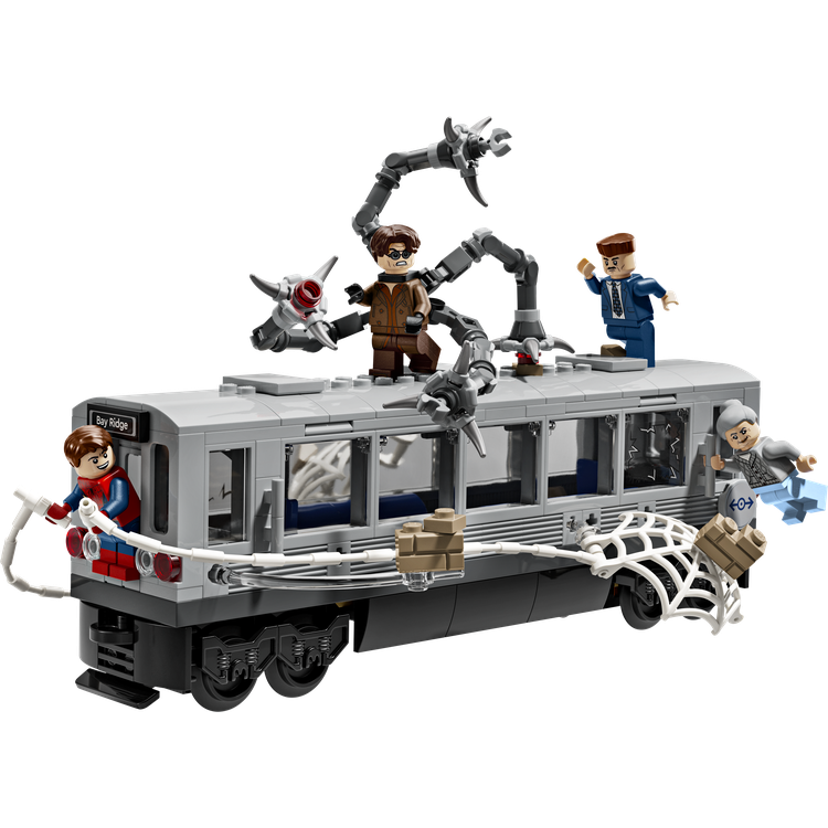 Spider-Man vs. Doc Ock Subway Train Scene