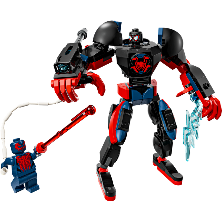 Miles Morales Mech vs. Spider-Man 2099