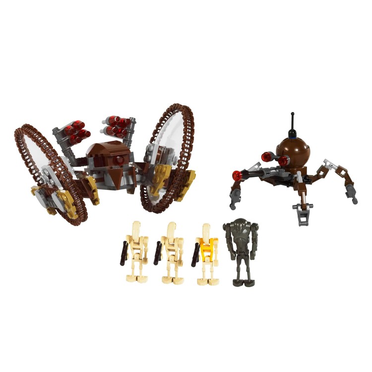 Hailfire Droid & Spider Droid