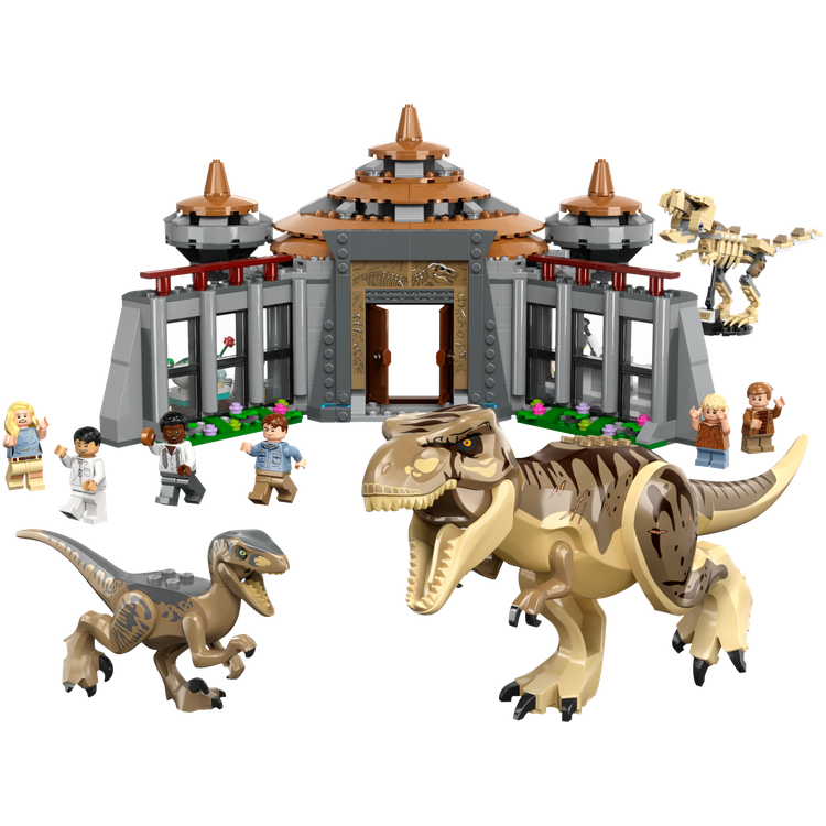 Visitor Center: T. rex & Raptor Attack