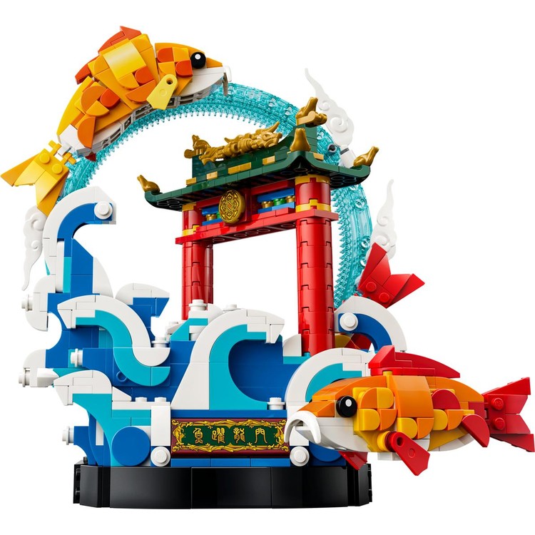 Prosperity Carp Leaping