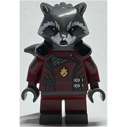 Rocket Raccoon in Dark Red Outfit