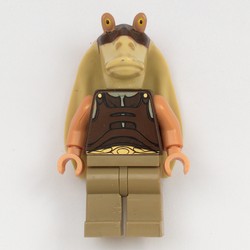Gungan Warrior, Dark Tan Legs, Nougat Hands