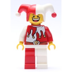 Jester, Red and White