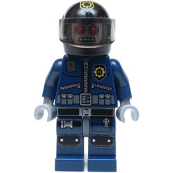 Robot Police with Helmet