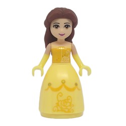 Belle, Bright Light Orange and Bright Light Yellow Full Dress