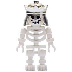 Skeleton, Evil Face, Crown