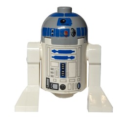 Astromech Droid, R2-D2, Light Bluish Gray Dome
