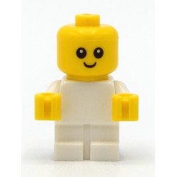 Baby, White Body - Head with neck