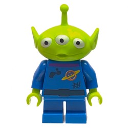 Alien with Yellow Stain on Face