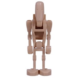 Battle Droid, Two Bent Arms, 1 x 2 Plate on Back
