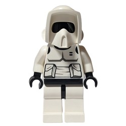 Scout Trooper, Yellow Head with Black Visor