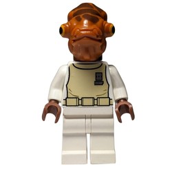 Admiral Ackbar, White Outfit