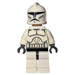 Clone Trooper, Phase I Armor, Brown Eyes, Jetpack