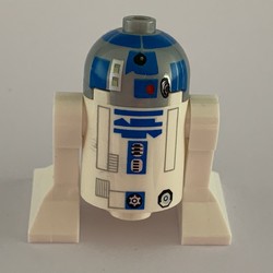 Astromech Droid, R2-D2, Pearl Light Gray Dome