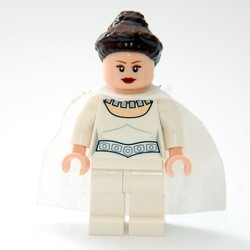 Princess Leia, White Robe, White Cape