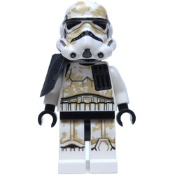 Sandtrooper, Black Pauldron, Neck Bracket with Single Stud