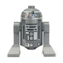 Astromech Droid, R2-Q2 with Large Red Dots