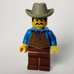 Cowboy - Blue Shirt
