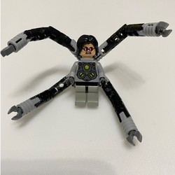 Dr. Octopus / Doc Ock with Red Sunglasses and Light Bluish Gray Suit