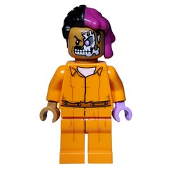 Two-Face in Prison Clothes