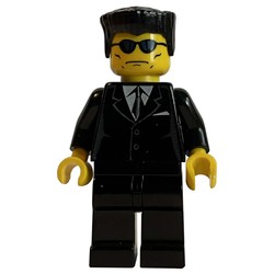 Man - Black Suit, Sunglasses