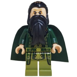 The Mandarin with Dark Green Cape
