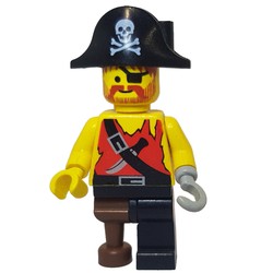 Pirate - Shirt with Knife, Peg Leg