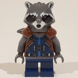 Rocket Raccoon in Dark Blue Outfit