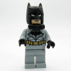 Batman, Light Bluish Gray Suit, Black Cowl, Breathing Apparatus