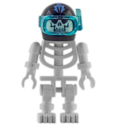 Skeleton, Evil Face, Aquaraiders Helmet