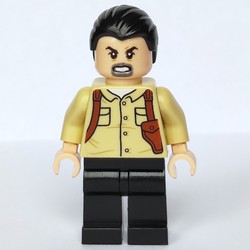 Vic Hoskins with Black Hair