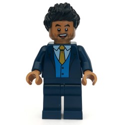 Simon Masrani in Dark Blue Suit