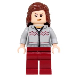 Hermione Granger, Light Bluish Gray Sweater with Zipper